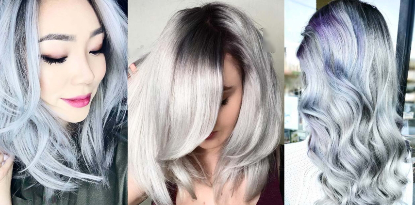 metallic hair dye ideas